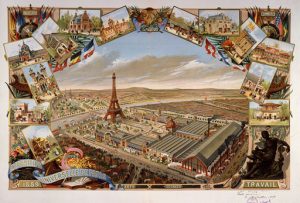 Vue générale de l'Exposition universelle de 1889.
