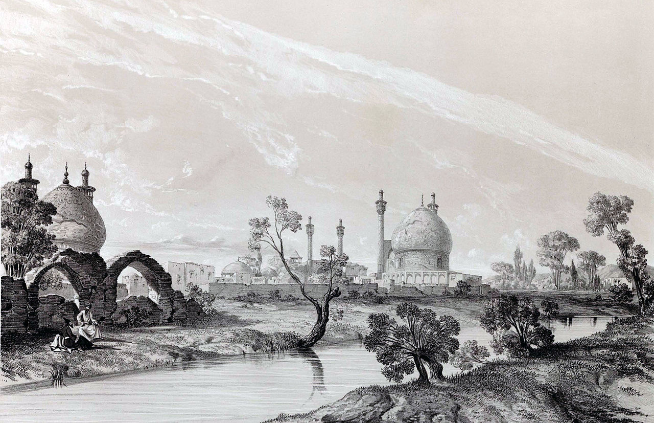 La mosquée du Shâh en 1840.