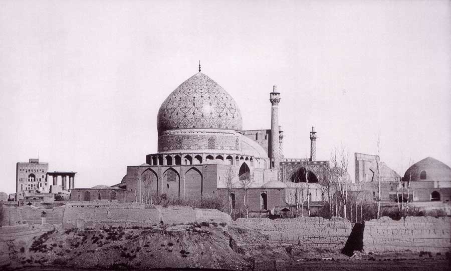 La mosquée du Shâh en 1873.