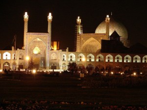 La mosquée du Shâh à Ispahan