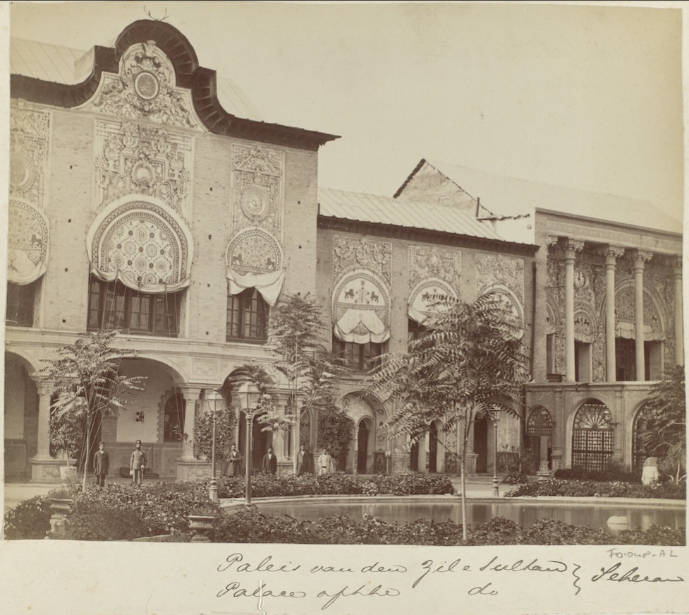 Palais du Golestan, 1880-1895 .