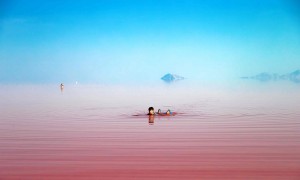 Le lac d'Ourmia