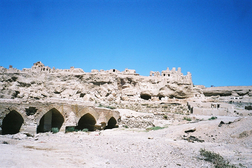 Ruines sassanides d'Izadkhast (2009).